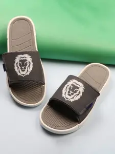 Genial Men Printed Rubber Sliders