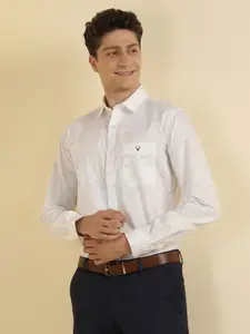 Allen Solly Men Slim Fit Opaque Printed Formal Shirt