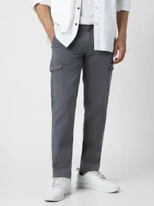 VAN HEUSEN DENIM LABS Men Slim Fit Trousers