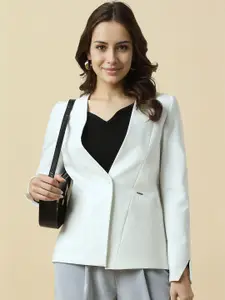 Allen Solly Woman Single Breasted Formal Blazer