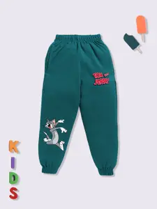 YK X Minute Mirth Boys Tom & Jerry Printed Joggers