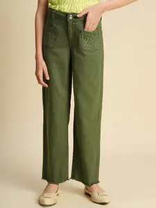 Vero Moda Girls Wide Leg Jeans