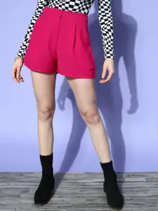 Berrylush Women High-Rise Shorts