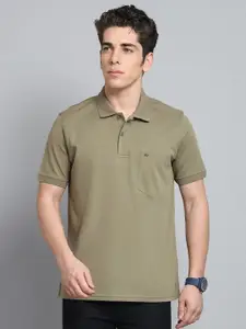 Monte Carlo Men Polo Collar Pockets T-shirt