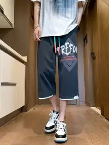 StyleCast Men Typography Printed Shorts