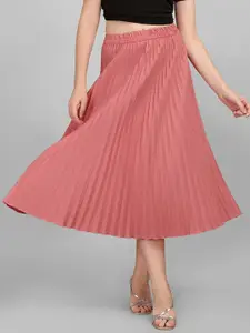 Moda Rapido Pleated Midi Skirt