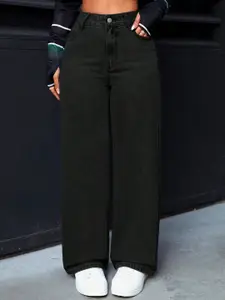 DressBerry Women Comfort Straight Fit High-Rise Light Fade Acid Wash Stretchable Jeans