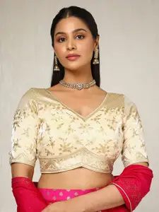 Soch Embroidered & Sequin Embellished Organza Blouse