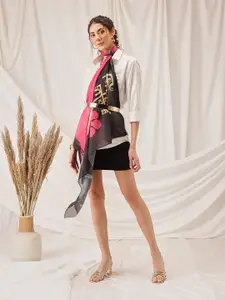 Silk Land Women Printed Soft Cotton Scarf