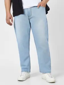 Urbano Plus Men Washed Stretchable Straight Fit Jeans