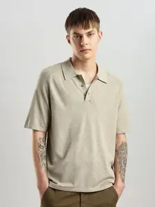 Calvin Klein Jeans Men Polo Collar Pockets T-shirt