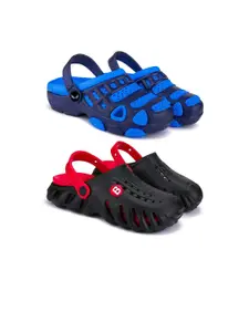 BERSACHE Boys Pack Of 2 Clogs