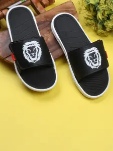 Genial Men Printed Rubber Sliders