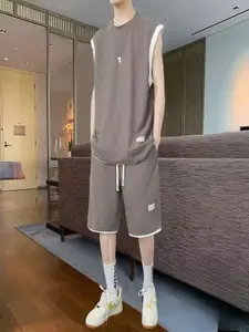 StyleCast Round Neck T-shirt With Shorts