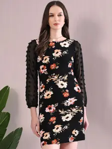 IUGA Floral Print Bodycon Dress