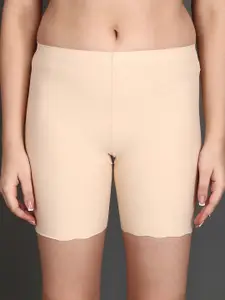 SHOPPY VILLA Women Seamless Cotton Outdoor Cycling Shorts