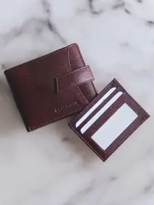 Provogue Men Leather Two Fold Wallet