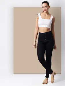 Chemistry Women Skinny Fit High-Rise Stretchable Jeans