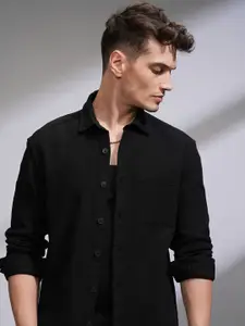 HIGHLANDER Men Opaque Checked Casual Shirt