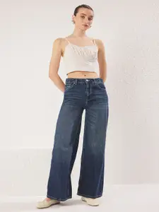 Trendyol Women Low Distress Light Fade Jeans