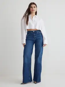 Trendyol Women Slash Knee Light Fade Jeans