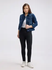 Pepe Jeans Women Skinny Fit High-Rise Stretchable Jeans