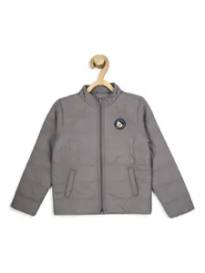 Allen Solly Junior Boys Open Front Jacket with Patchwork