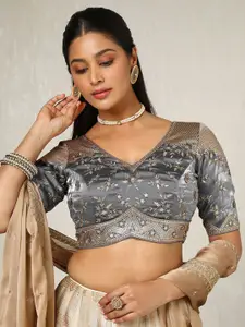 Soch Sequin Embellished Organza Blouse