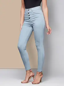 Chemistry Women Skinny Fit High-Rise Stretchable Jeans
