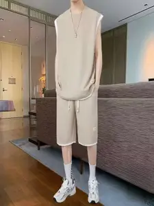 StyleCast Round Neck T-Shirt With Shorts