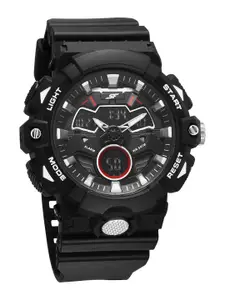 Sonata Men Dial & Straps Analogue and Digital Watch 77138PP03W