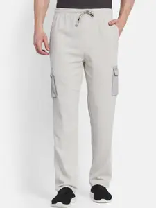 Octave Men Cotton Cargo Track Pant