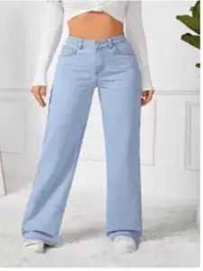 Metronaut Women Comfort Wide Leg Jeans