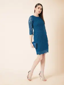 all about you Georgette Bodycon Dress