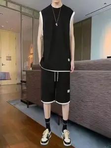 StyleCast Sleeveless T-Shirt With Shorts