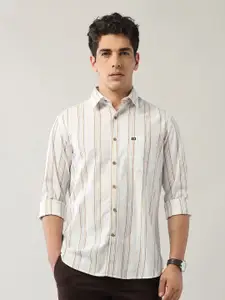 Arrow Sport Men Slim Fit Opaque Striped Casual Shirt