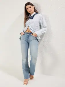 Trendyol Women Mildly Distressed Heavy Fade Jeans