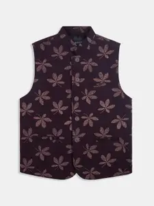 CHARCHIT Boys Lightweight Tailored Jacket with Embroidered