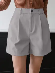 AAHWAN Women High-Rise Shorts