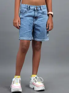 UNDER FOURTEEN ONLY Girls Denim Shorts