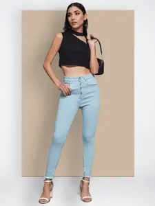 Chemistry Women Skinny Fit High-Rise Stretchable Jeans