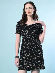 IUGA Floral Bodycon Mini Dress