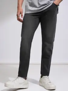 HIGHLANDER Men Tapered Fit High-Rise Light Fade Stretchable Jeans