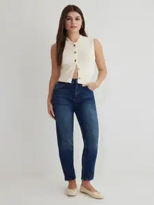 Trendyol Women Low Distress Light Fade Jeans