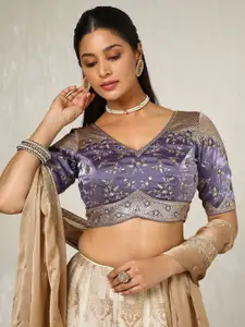 Soch Embroidered & Sequin Embellished Organza Blouse