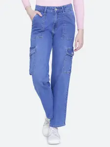 FCK-3 Women Bootcut High-Rise Light Fade Stretchable Jeans