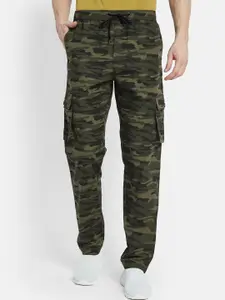 Octave Men Printed Cotton Track Pant