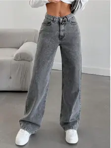 Metronaut Women Comfort Wide Leg Jeans