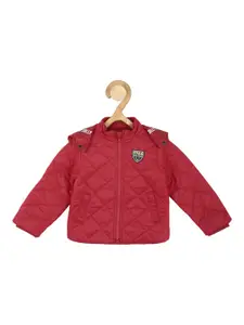 Allen Solly Junior Boys Open Front Jacket with Embroidered