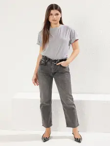 Trendyol Women Low Distress Heavy Fade Jeans